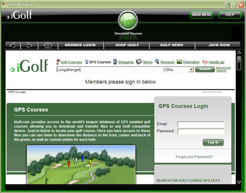 Downloading course information is easy.