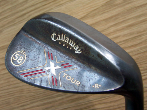 Callaway X-Tour Wedge Rusted Back