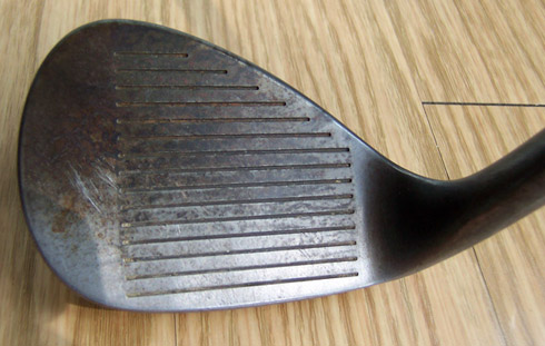 Callaway X-Tour Wedge Rusted Face