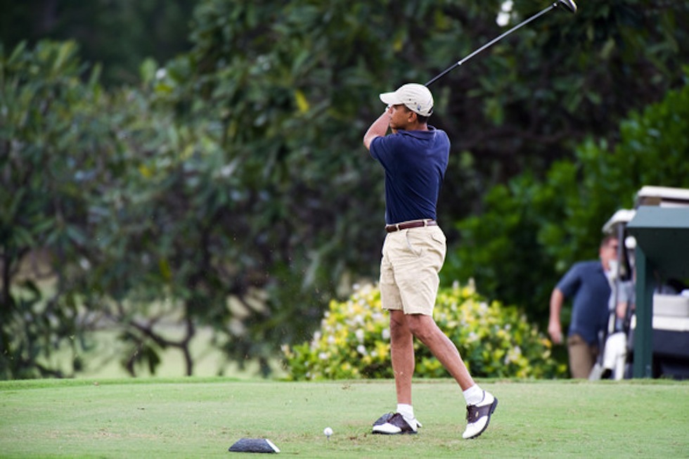 Barack Obama Golf