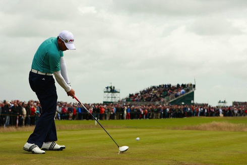 Sergio Garcia 2011 British Open Sunday