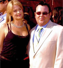 Matt with Kristy Swanson at the 2005 ESPY's