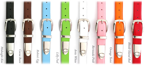 Green Friendly Ladies Belts
