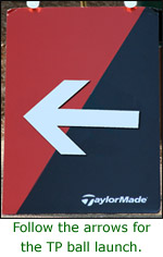 Taylormade Ball Launch Follow Arrows