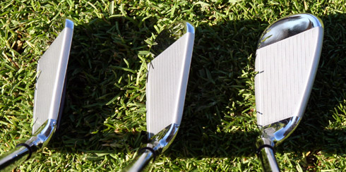 Nike CCi Cast Irons at Address