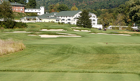 Bedford Springs 18th Tee