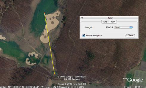 Google Bethpage 7th Ruler