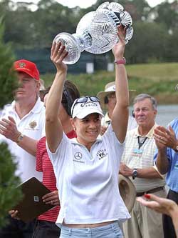 Annika Sorenstam at the 2005 ADT