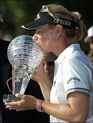 Sorenstam wins the Shoprite