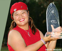 Christina Kim at the 2005 T of C
