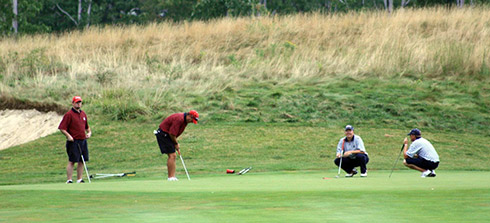 Putting at Little Mountain