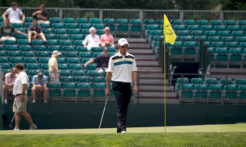 2K7 Memorial Charl Schwartzel Stands