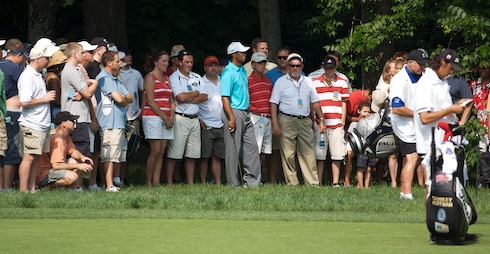 2K7 Memorial Tiger Woods Friday In Trees
