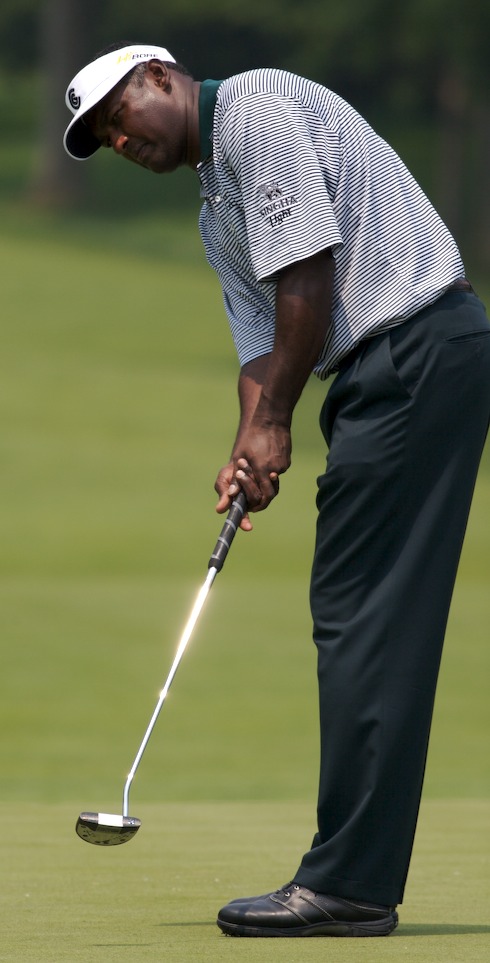 Vijay Singh took the FedEx Cup in 2008.