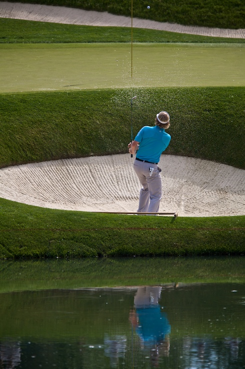 Brandt Snedeker Hitting Bunker