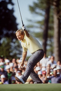 Jack Nicklaus at 1986 Masters Tournament