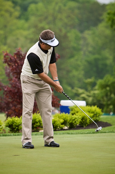 Kenny Perry Practicing Putting