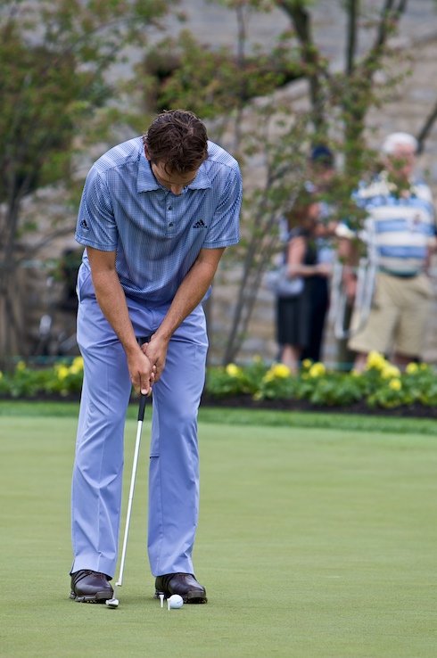 Sergio on the Putting Green