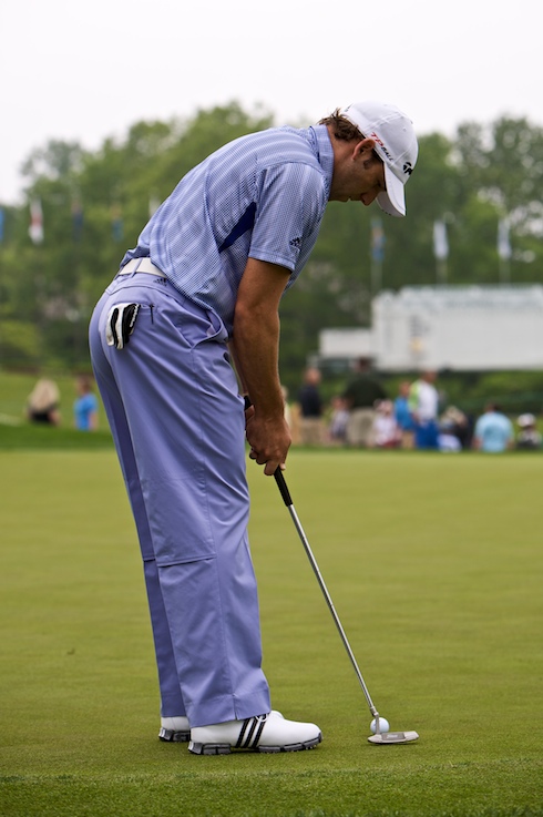 Sergio on the Putting Green
