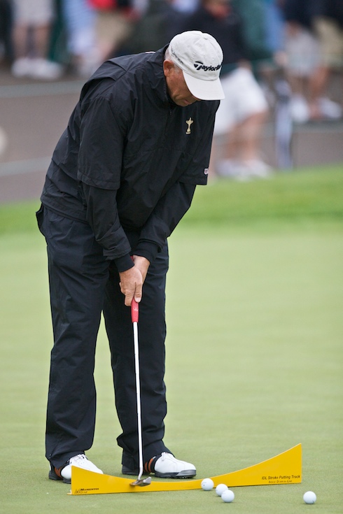Tom Lehman Practice Putting