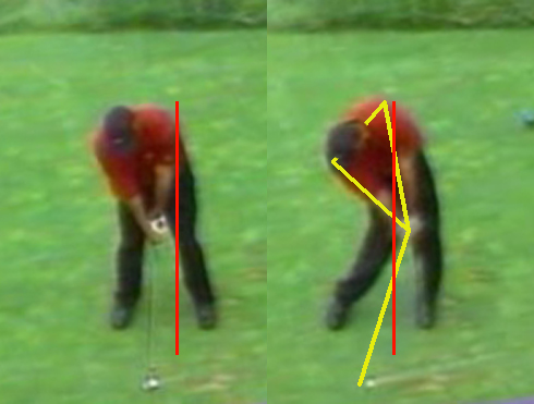 Tiger Woods Overhead