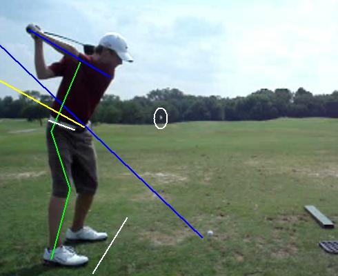 Driver downline Whip It Out top of swing