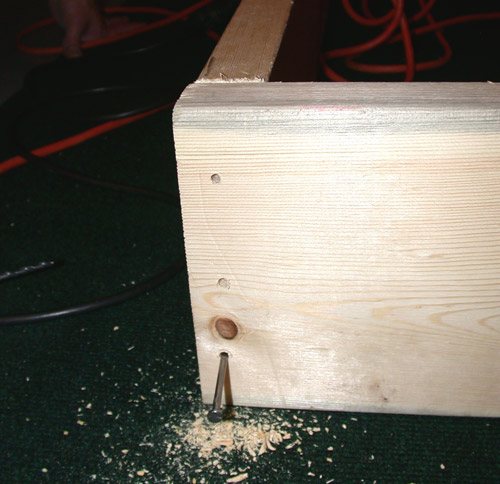 Putting Green Cornerdrilled