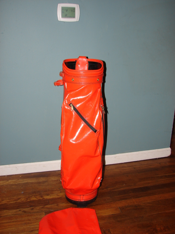 Rare!!! Louisville Power Bilt HB75 Golf Bag - Orange