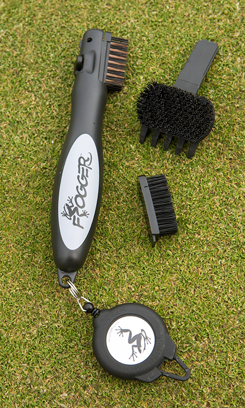 Golf Club Cleaner Brush and Groove Cleaner Oversized Brush Head