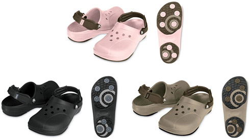 crocs golf sandals