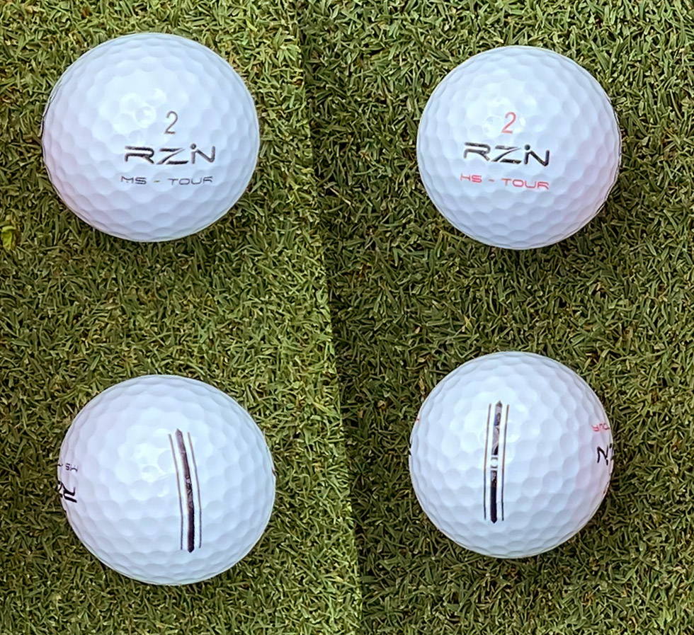 Nike rzn best sale red golf balls