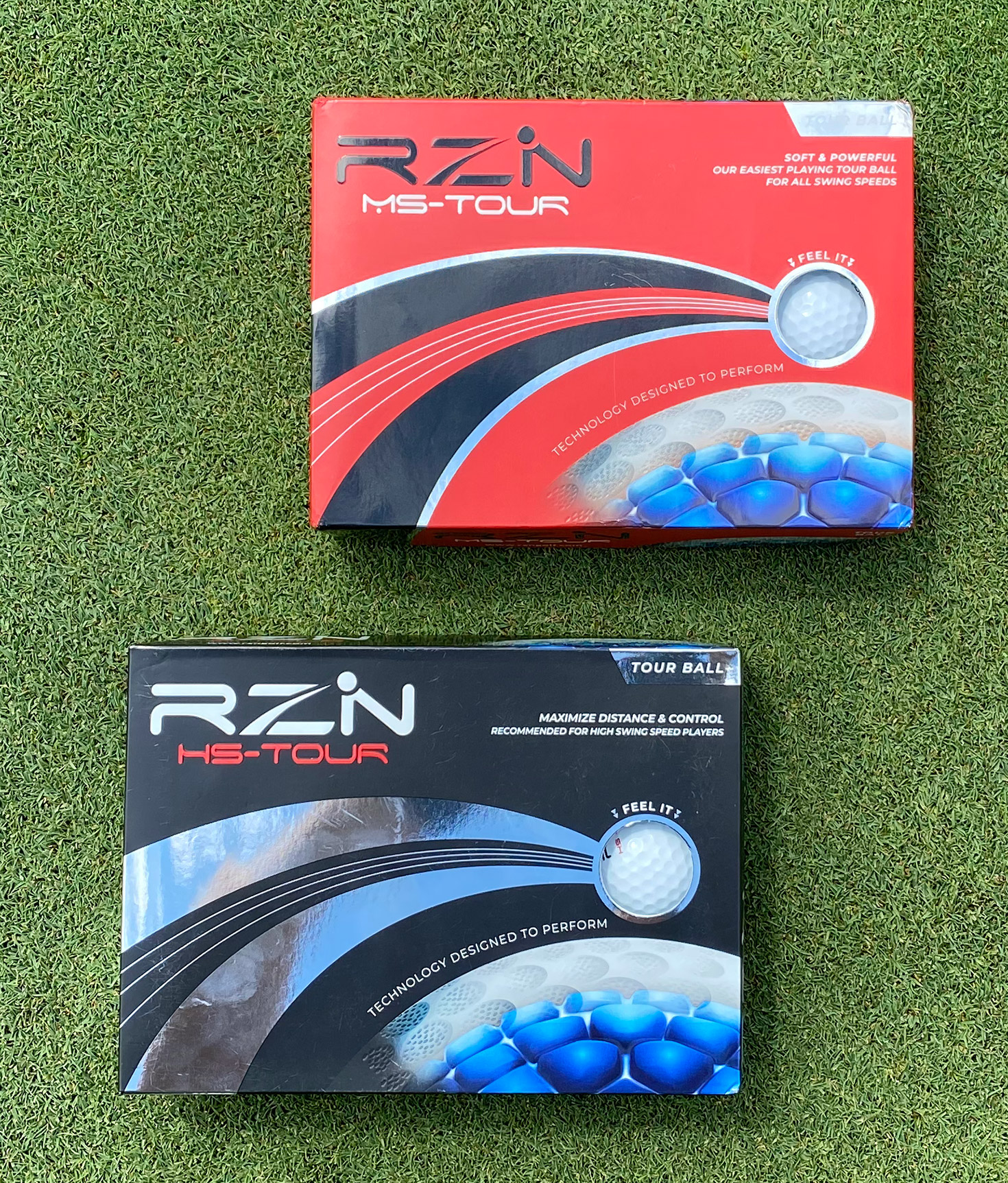 nike rzn red golf balls