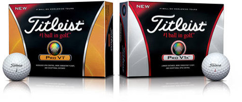 Titleist Pro V1 and Pro V1x Packaging