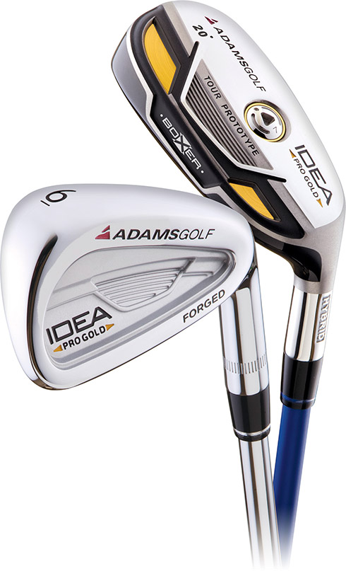 Adams Idea Pro Gold Irons and Hybrids (Clubs, Review ...