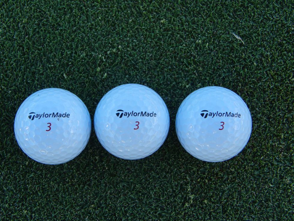 TaylorMade TP5 Balls Row