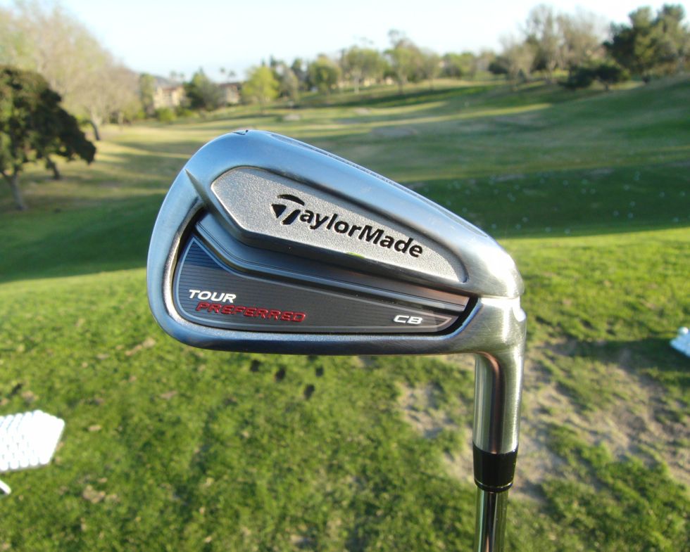 お取寄●テーラーメイド　TOUR PREFERRED　CB　２０１４ツアープリファード＜４I～９I／PW　７本　S＞KBS　TOUR　C-TAPER９５　中古品● アイアン