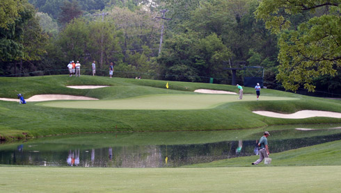 Muirfield Village Third Green