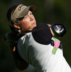 Morgan Pressel at Q-School