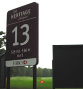 13th tee at The Heritage