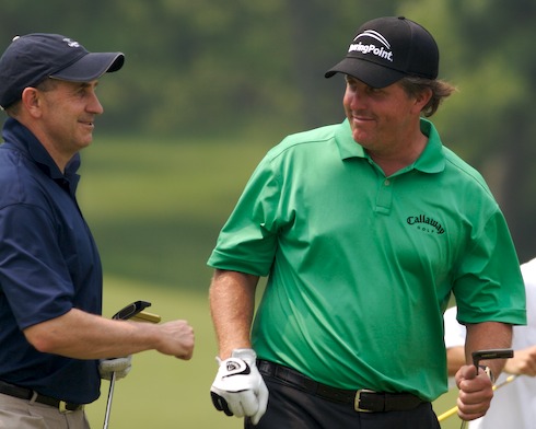 2K7 Memorial Phil Mickelson Joking