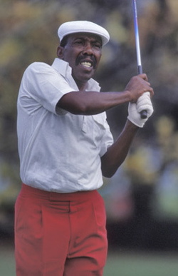 Calvin Peete's follow through