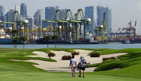 Danny Lee 2011 Barclays Singapore Open Sunday