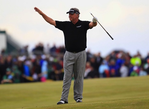 Darren Clarke 2011 British Open Sunday