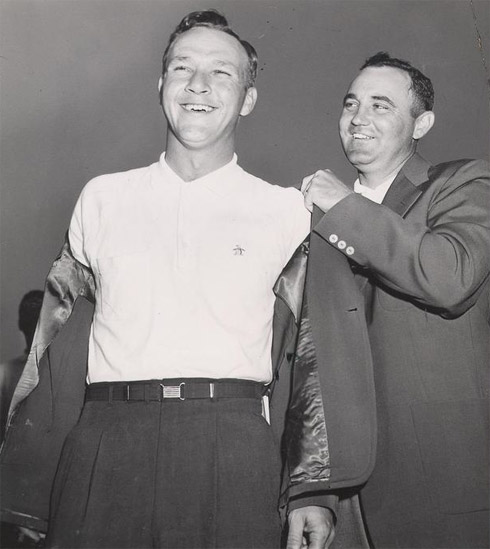 Ford dons his green jacket
