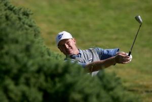 Ernie at the 2004 British Open