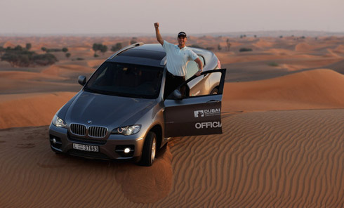 Kaymer Drives a BMW