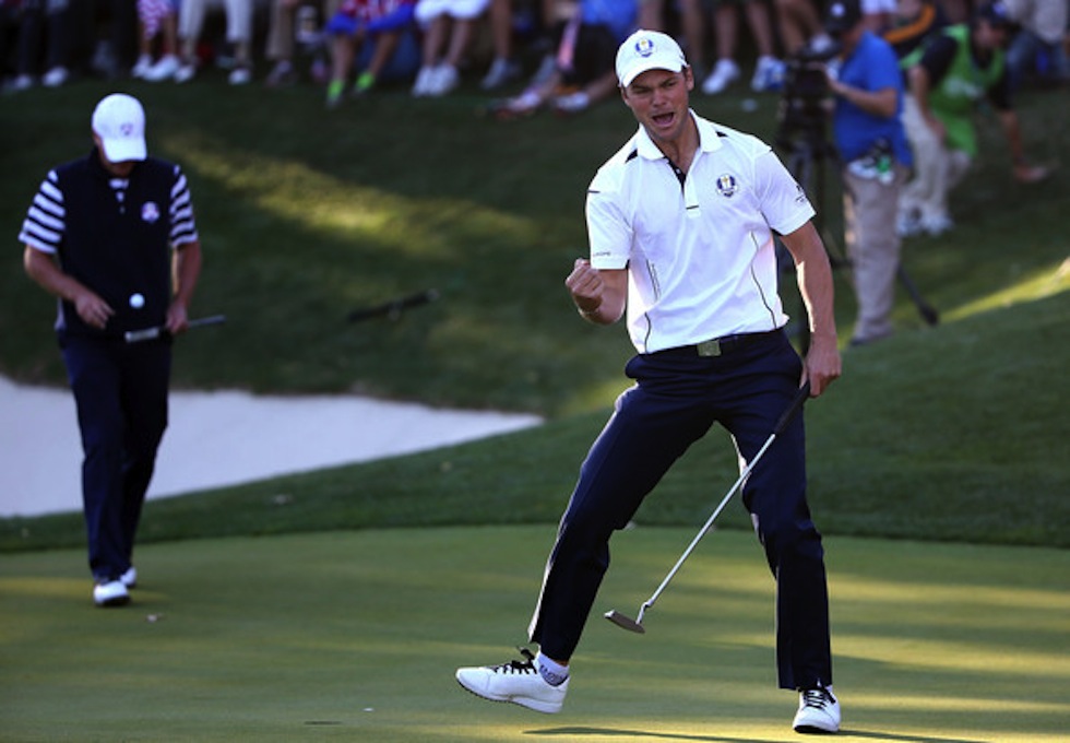 Martin Kaymer Steve Stricker 2012 Ryder Cup