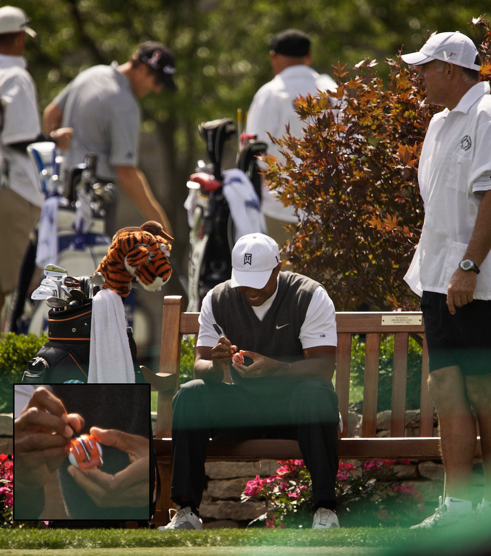 Training Aids Tiger Woods Marking Ball