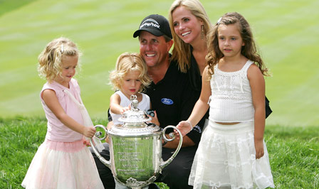 Phil and Family at PGA
