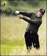 Phil Mickelson in the Rough